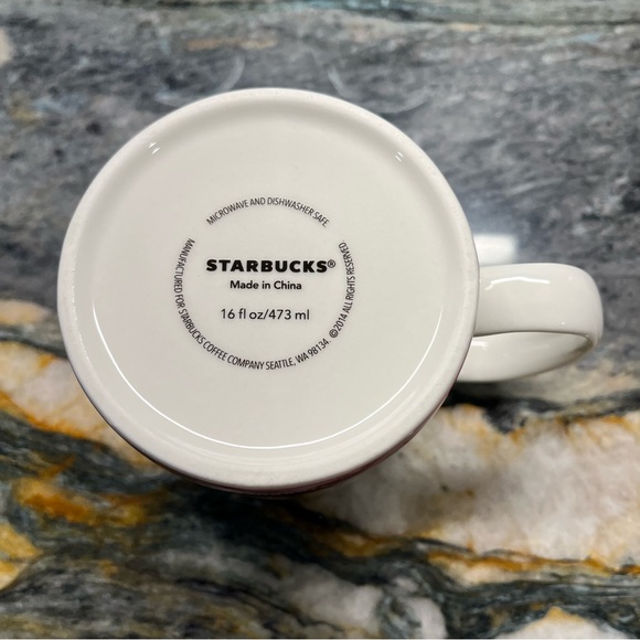 Starbucks Coffee Cup Mug 16 Ounce Global Icon Series Sydney Australia 2014 - Picture 4 of 5